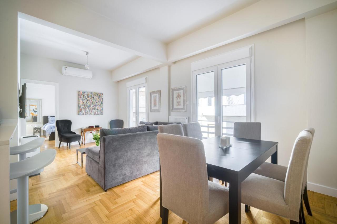 Lovely Sunlit Central Athens 2 Bedroom 2 Bathroom Condo Exterior foto